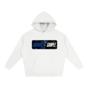 Darrius Sample Oversize Fleeced Hoodie - Image 2