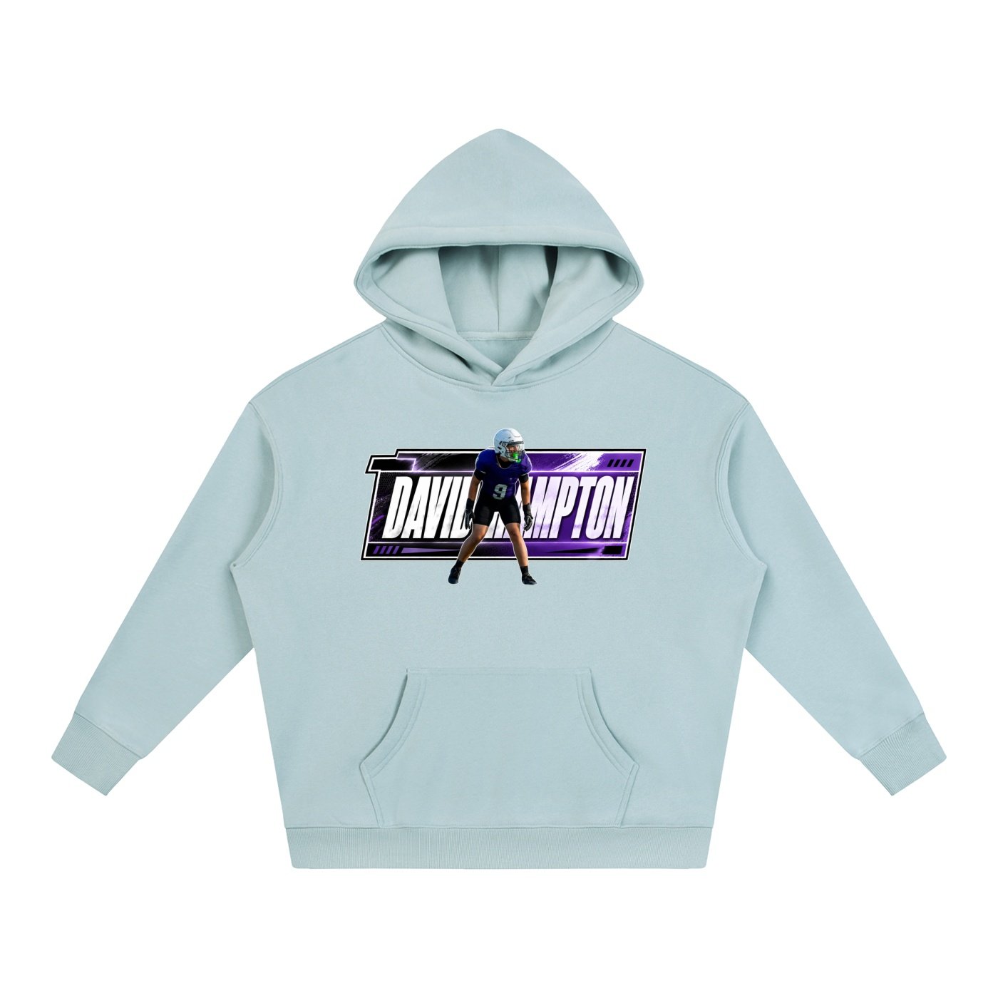 David Hampton Oversize Fleeced Hoodie - Image 3