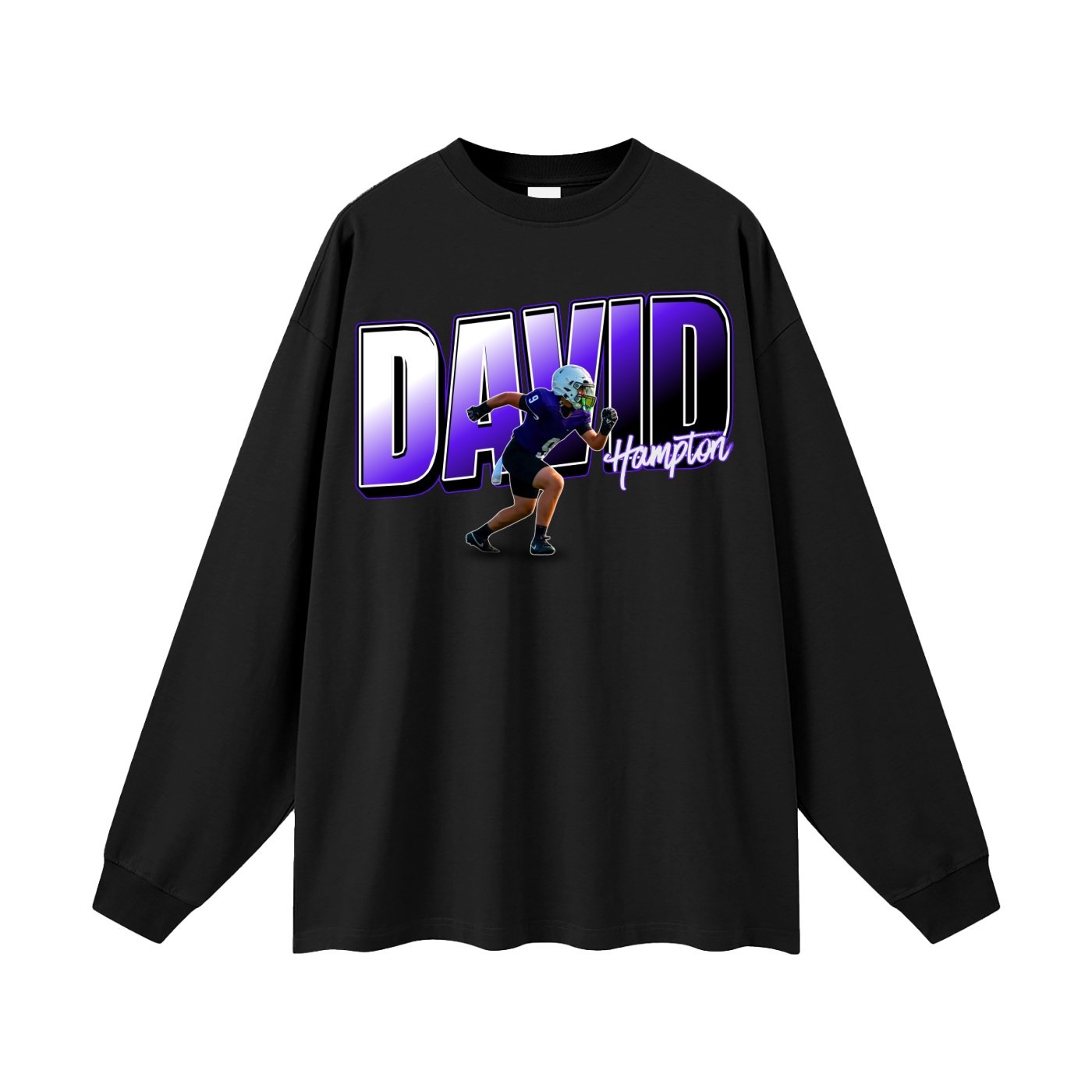 David Hampton Unisex Long Sleeve T-Shirt - Image 1
