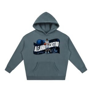 Alejandro Castro Oversize Fleeced Hoodie - Image 4