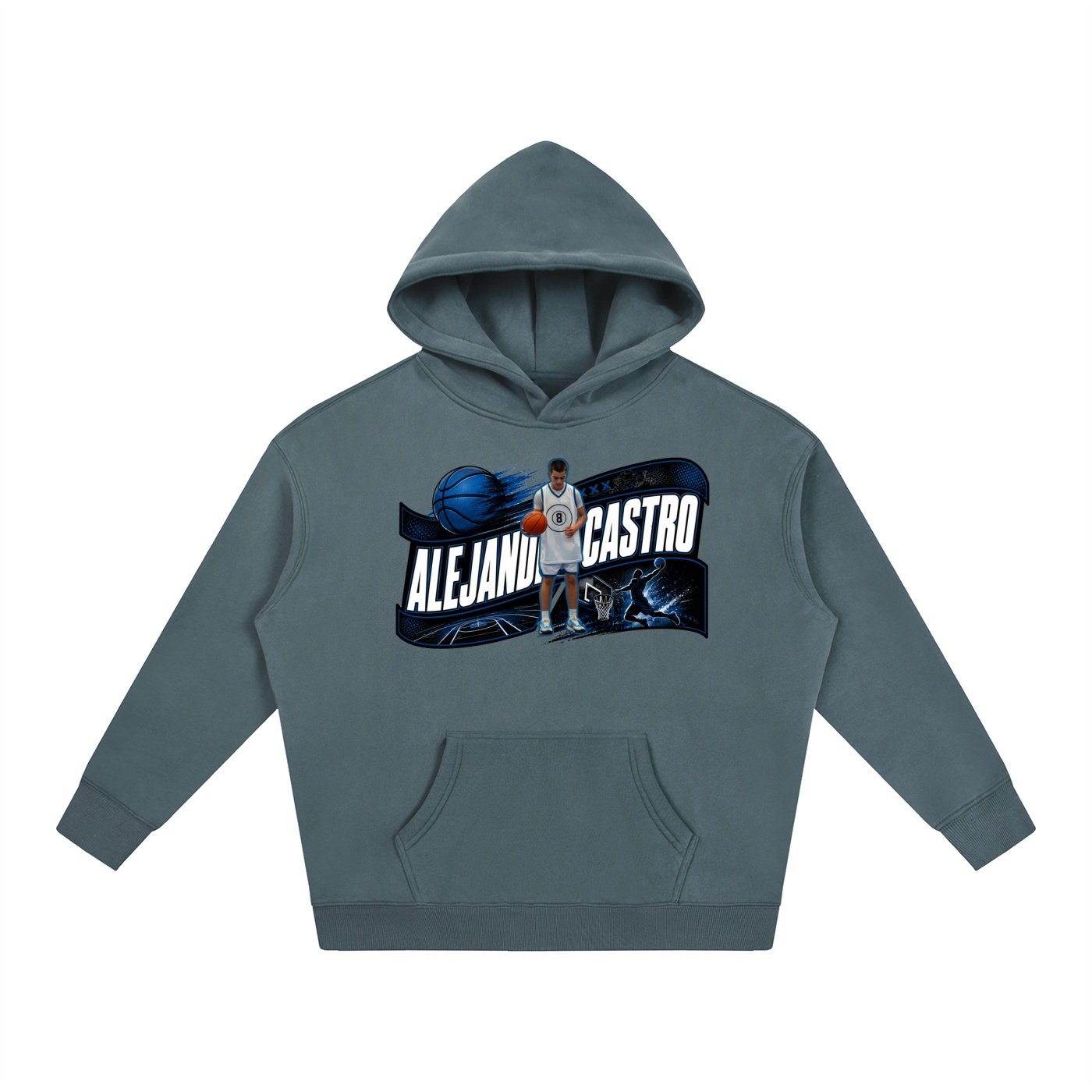 Alejandro Castro Oversize Fleeced Hoodie - Image 4