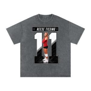 Reese Tiesing Snow Washed Oversized TEE - Image 4