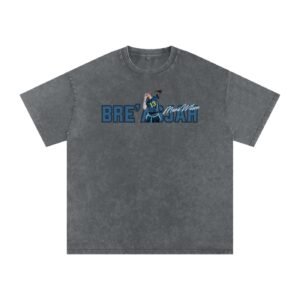 Bre'asjah Snow Washed Oversized TEE - Image 4