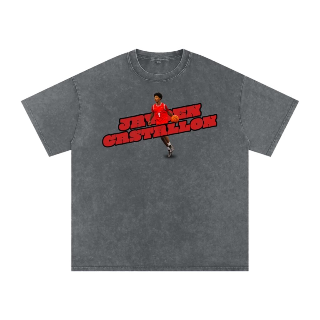 Jayden Castellon Snow Washed Oversized TEE