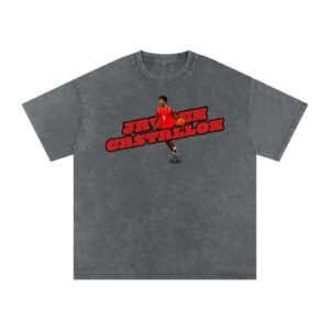 Jayden Castellon Snow Washed Oversized TEE - Image 4