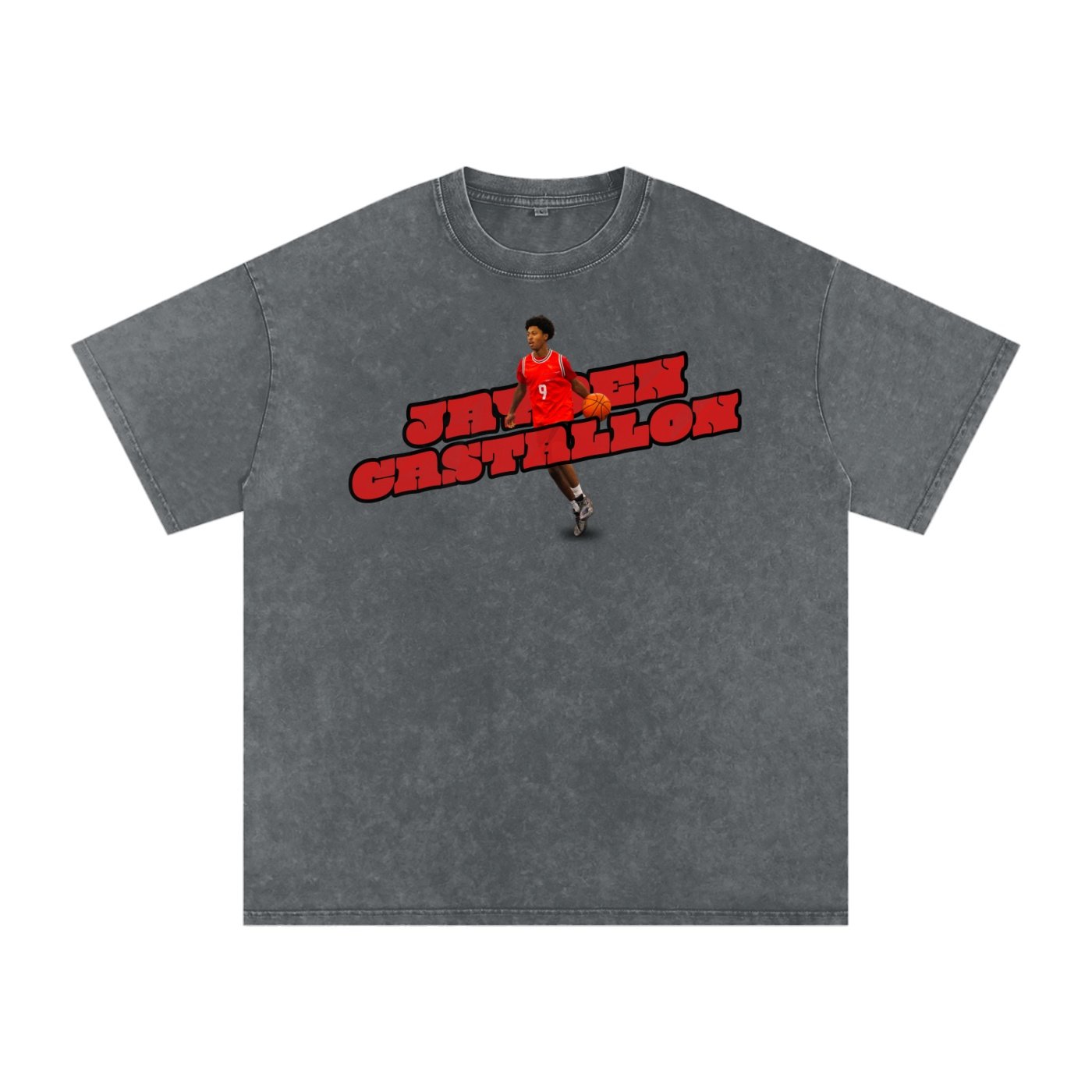 Jayden Castellon  Snow Washed Oversized TEE - Image 4