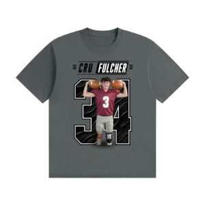 Cru Felcher Unisex Cotton T-Shirt - Image 4