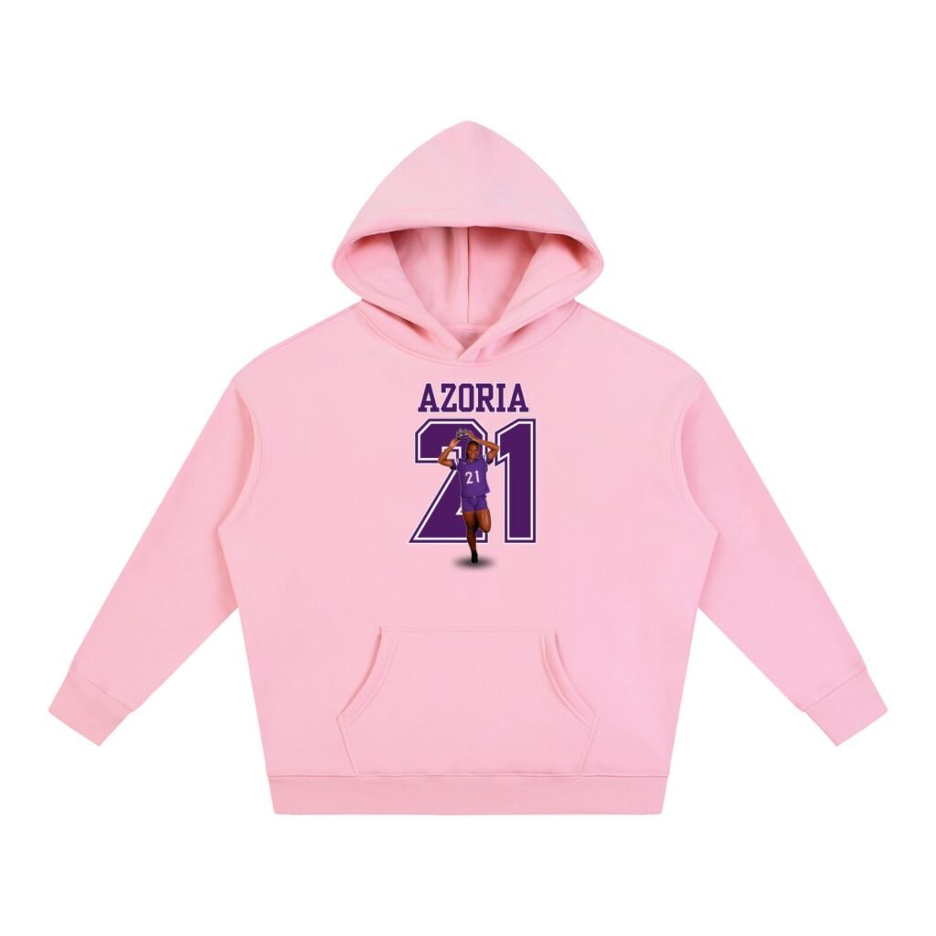 Azoria Glass Oversize Fleeced Hoodie