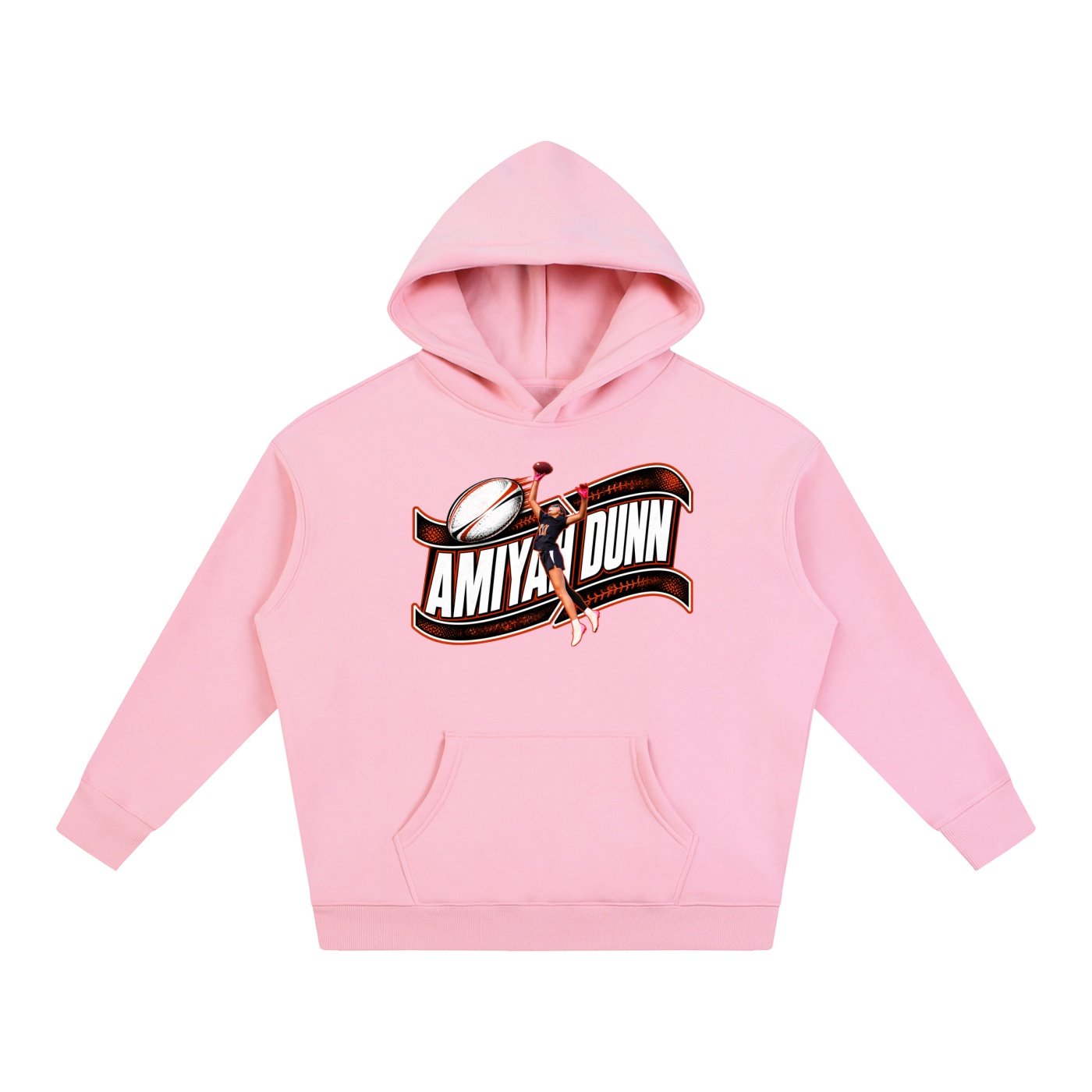 Amiyah Dunn Oversize Fleeced Hoodie - Image 5