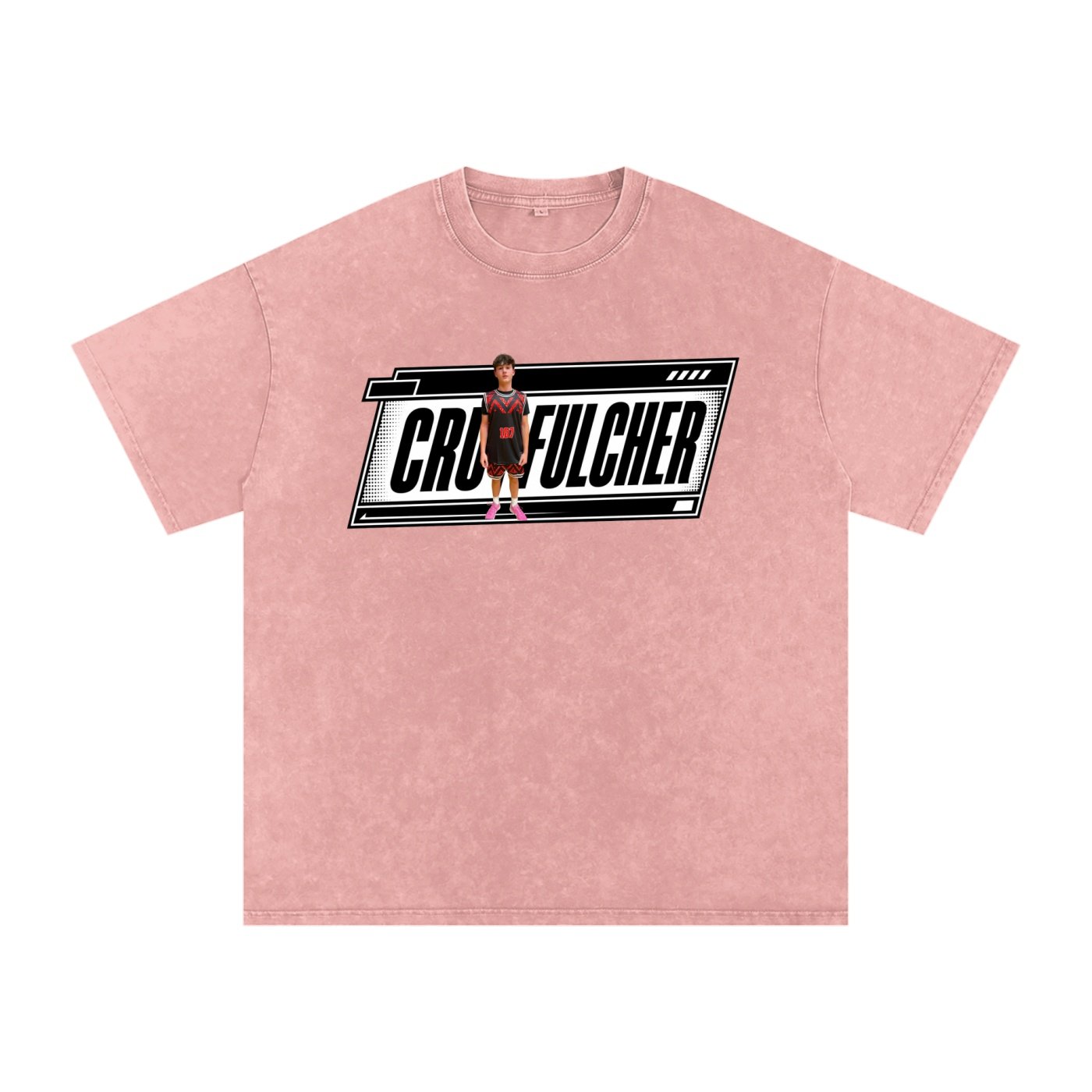 Cru Felcher  Snow Washed Oversized TEE - Image 4
