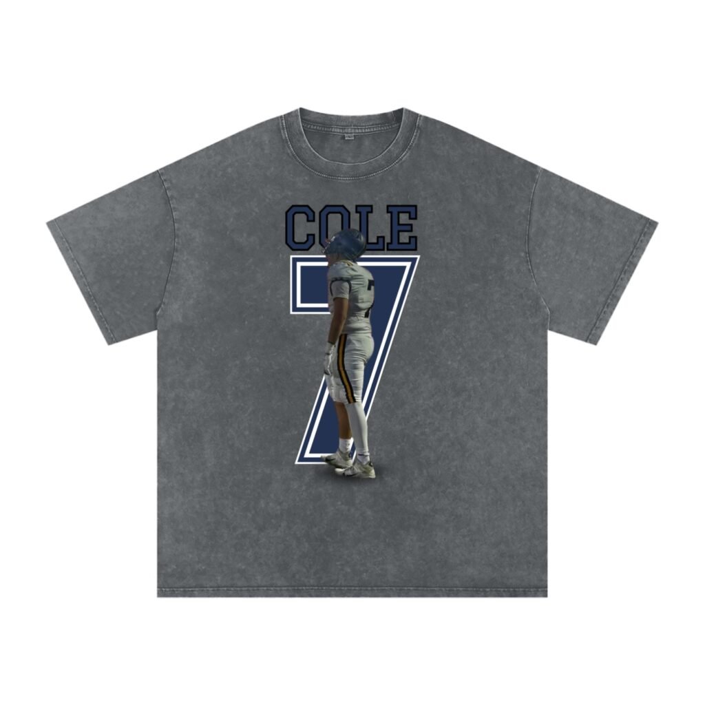 Cole Knight Snow Washed Oversized TEE
