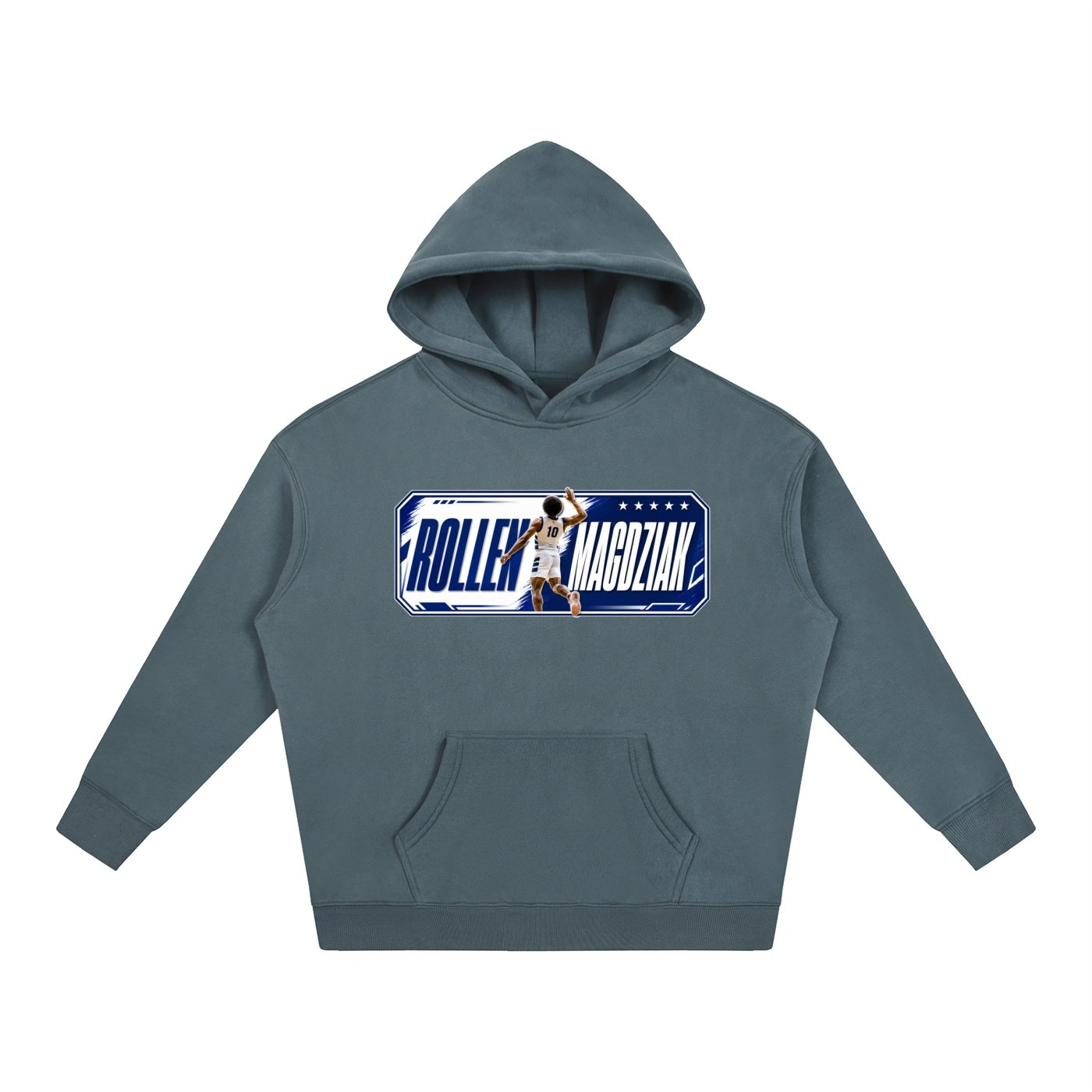 Rollen Magdziak Oversize Fleeced Hoodie - Image 4
