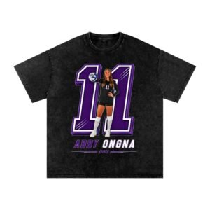 Abby Ongna Snow Washed Oversized TEE - Image 1