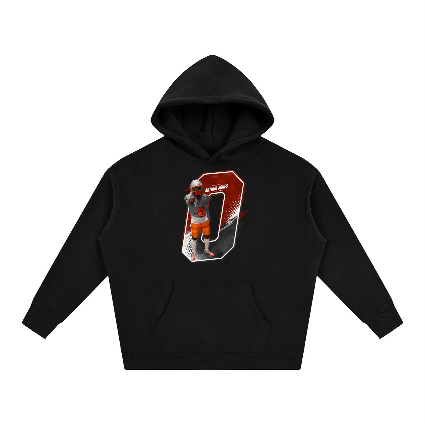 Arthur Seatbelt Jones Oversize Fleeced Hoodie - Image 1
