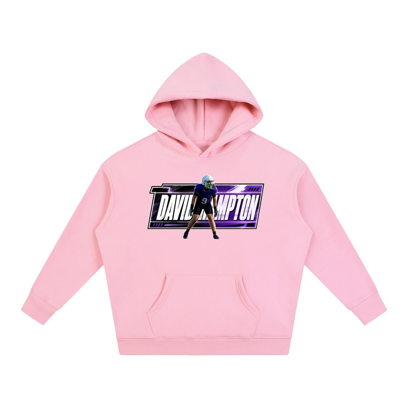 David Hampton Oversize Fleeced Hoodie - Image 5