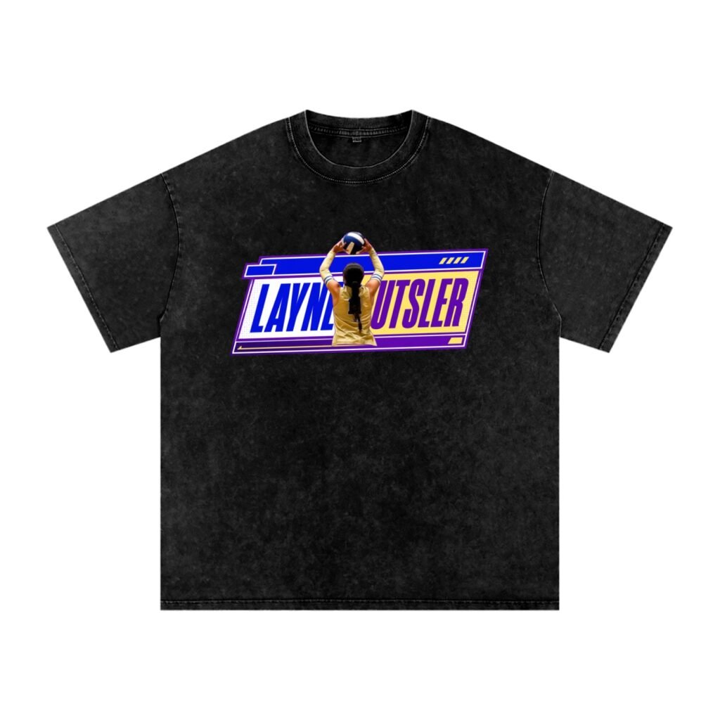 Layne Eutsler Snow Washed Oversized TEE