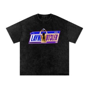 Layne Eutsler Snow Washed Oversized TEE - Image 1