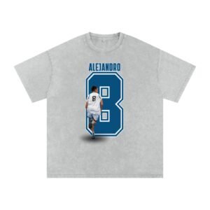 Alejandro Castro Snow Washed Oversized TEE - Image 3