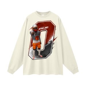 Arthur Seatbelt Jones Unisex Long Sleeve T-Shirt - Image 3