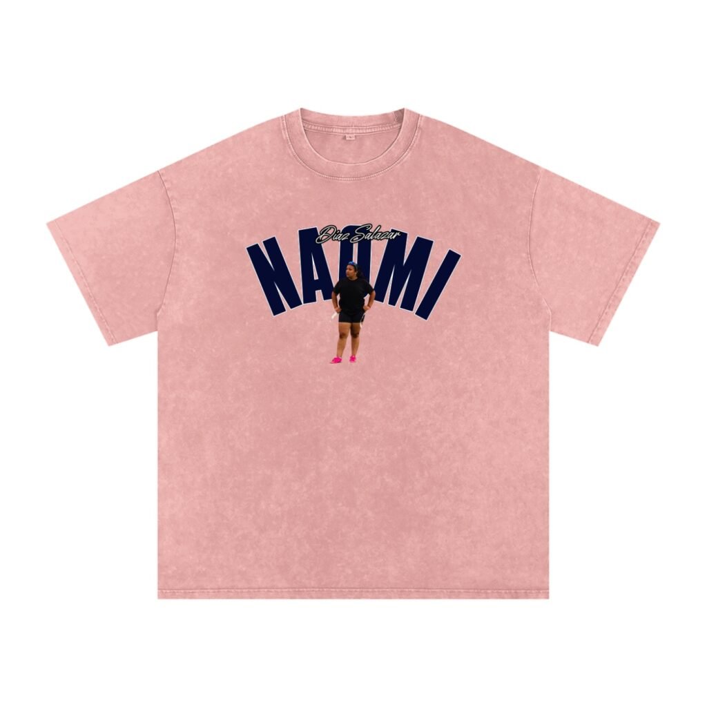 Naomi Diaz Salazar Snow Washed Oversized TEE