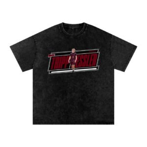 Tripp Kessler Snow Washed Oversized TEE - Image 1