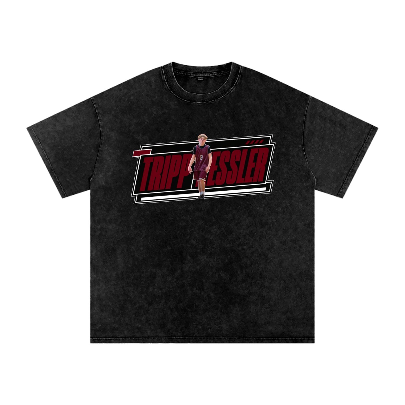 Tripp Kessler  Snow Washed Oversized TEE - Image 1