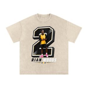 Rian Woods Snow Washed Oversized TEE - Image 2