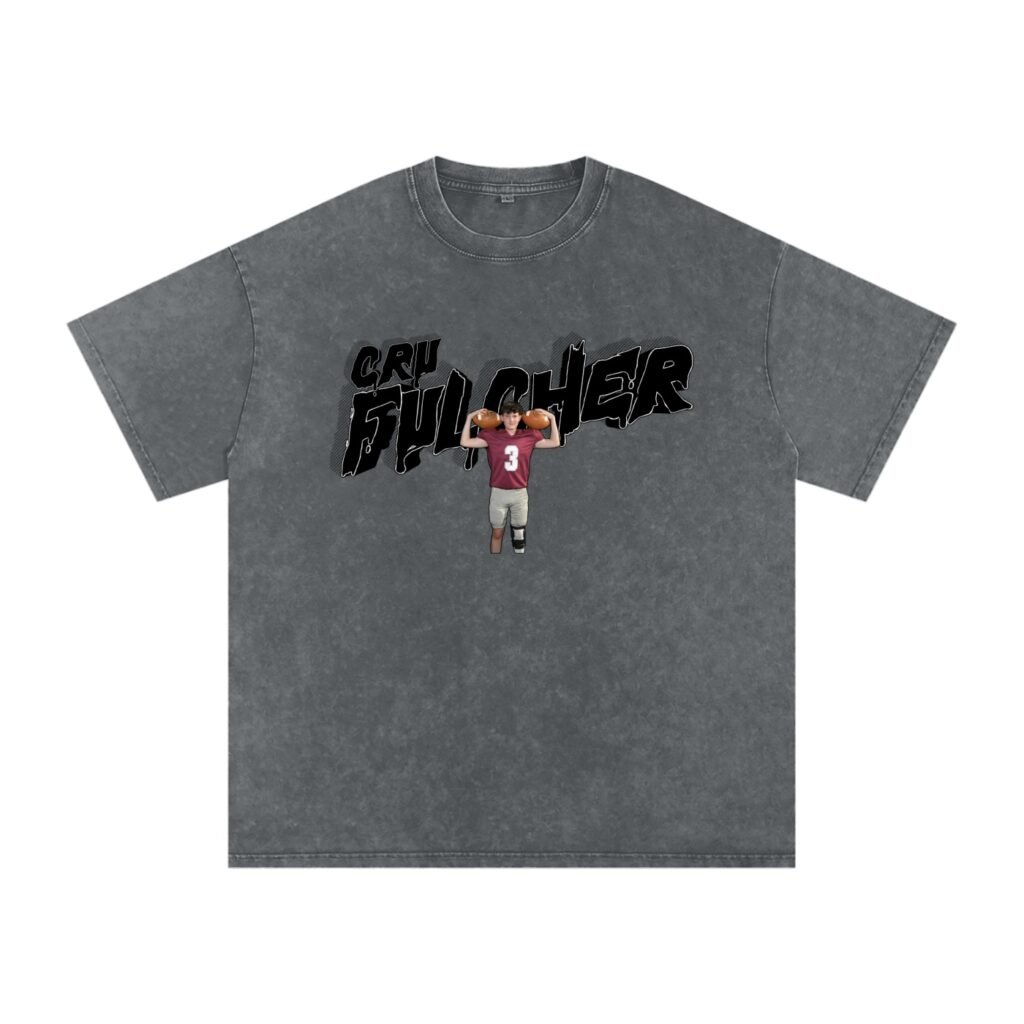 Cru Felcher Snow Washed Oversized TEE
