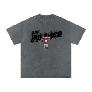 Cru Felcher Snow Washed Oversized TEE - Image 3