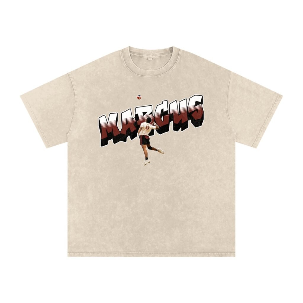 Marcus Riley Snow Washed Oversized TEE