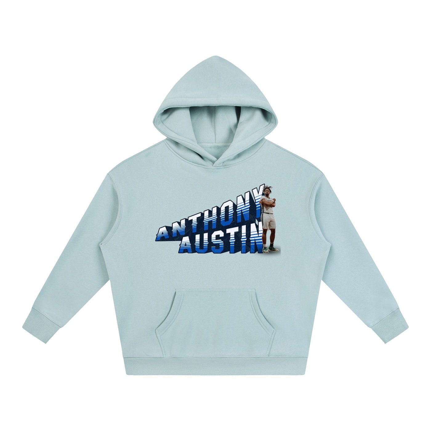 Anthony Austin Oversize Fleeced Hoodie - Image 3