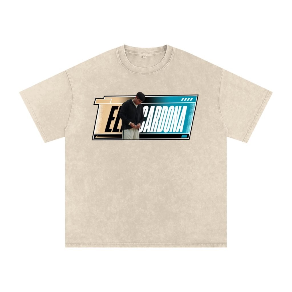 Eli Cardona Snow Washed Oversized TEE