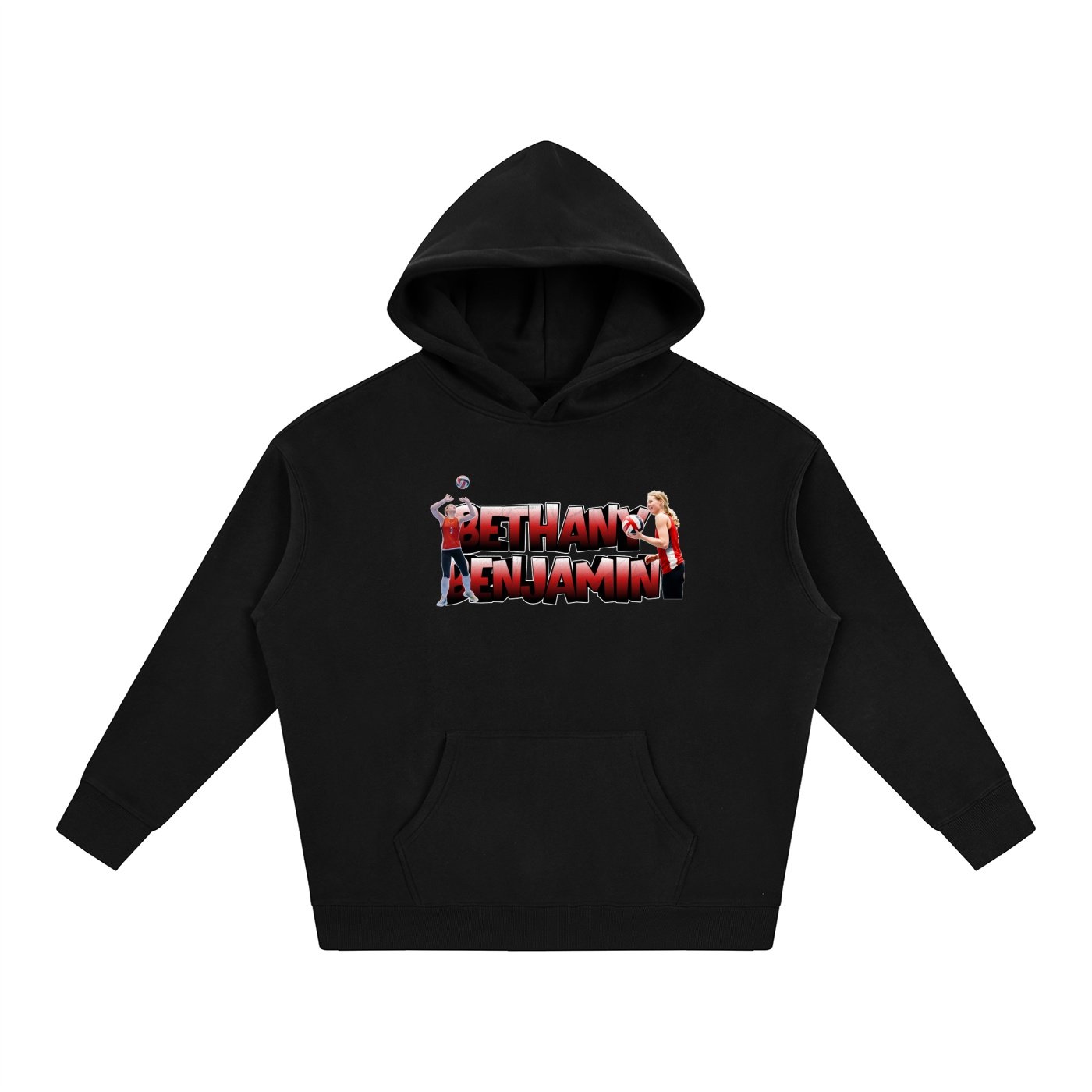 Bethany Benjamin Oversize Fleeced Hoodie - Image 1