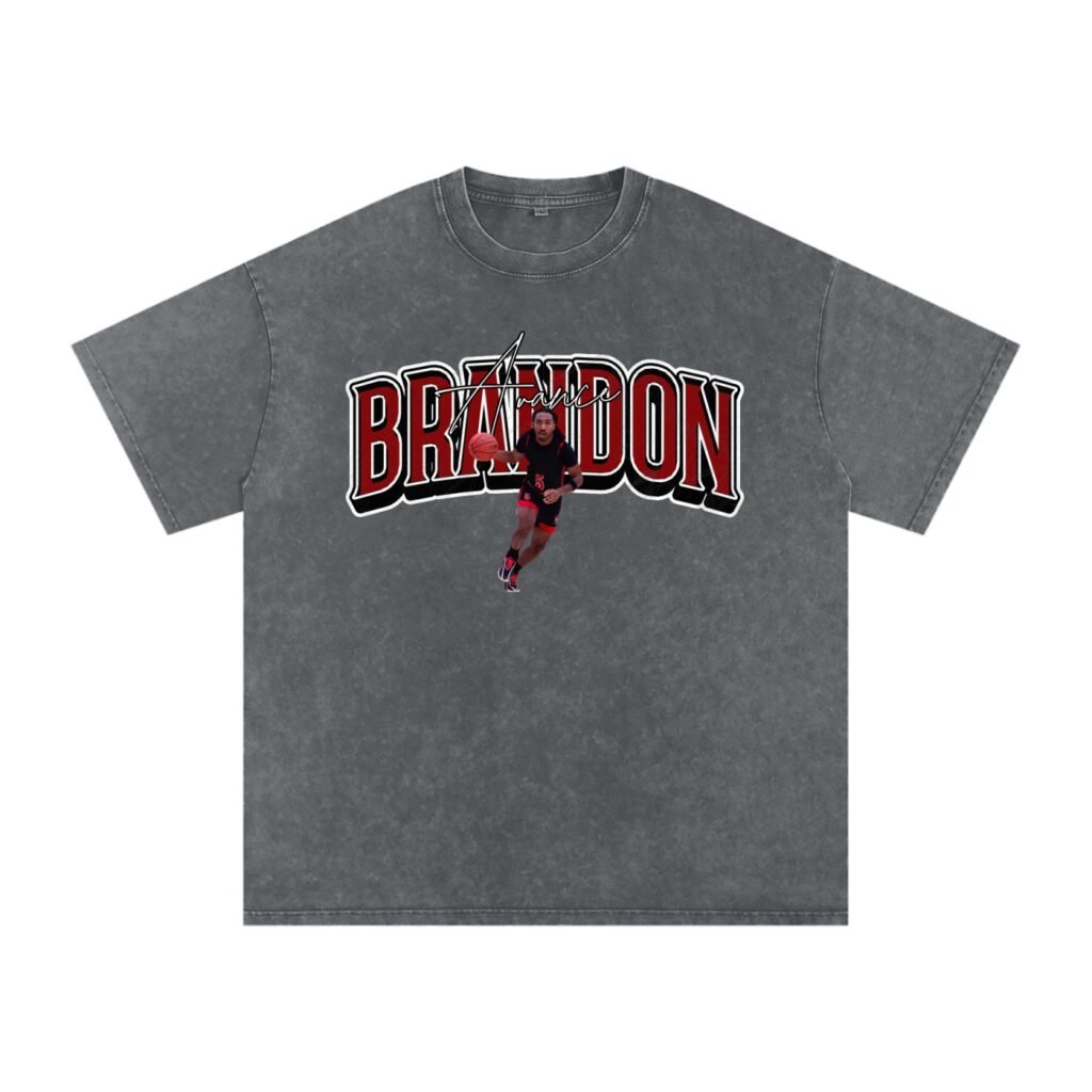 Brandon Avance Snow Washed Oversized TEE