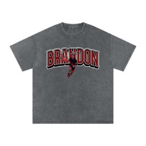 Brandon Avance Snow Washed Oversized TEE - Image 4