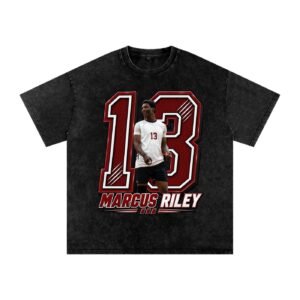 Marcus Riley Snow Washed Oversized TEE - Image 1