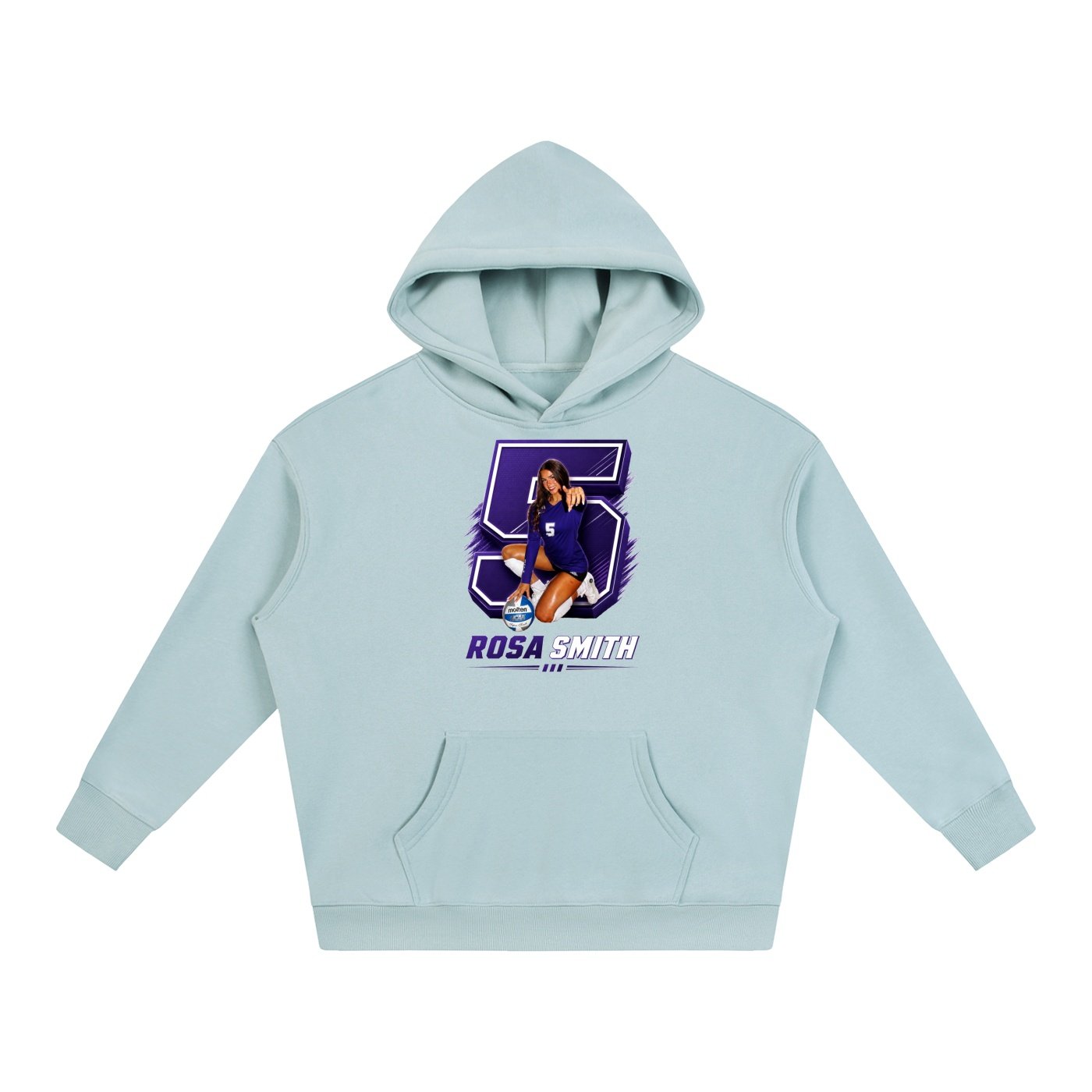 Rosa Smith Oversize Fleeced Hoodie - Image 3