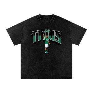 Titus Falk Snow Washed Oversized TEE - Image 1