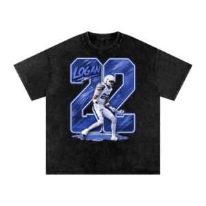 Logan Hartman Snow Washed Oversized TEE - Image 1