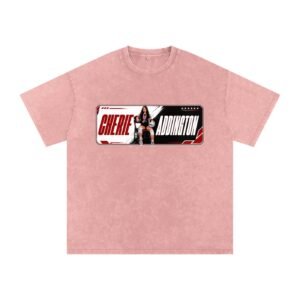 Cherie Addington Snow Washed Oversized TEE - Image 5