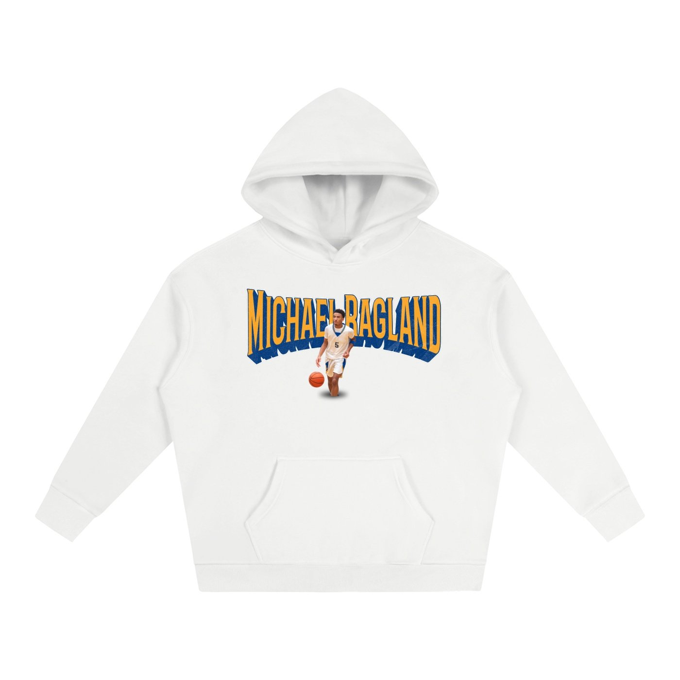 Michael Ragland Oversize Fleeced Hoodie - Image 1