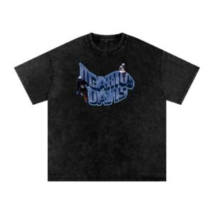 Dcarius Davis Snow Washed Oversized TEE - Image 1