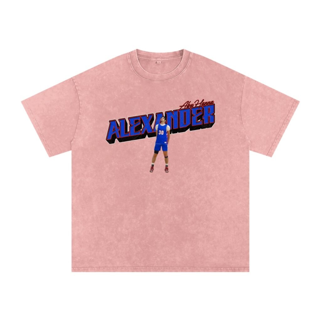 Alexander Abu Hanna Snow Washed Oversized TEE