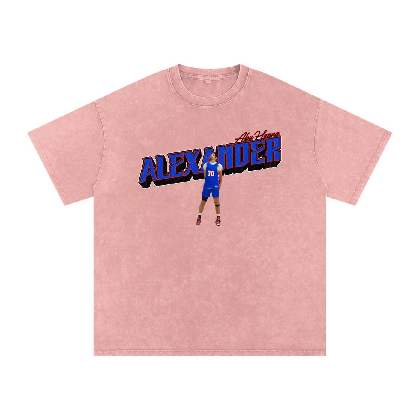 Alexander Abu Hanna Snow Washed Oversized TEE - Image 5