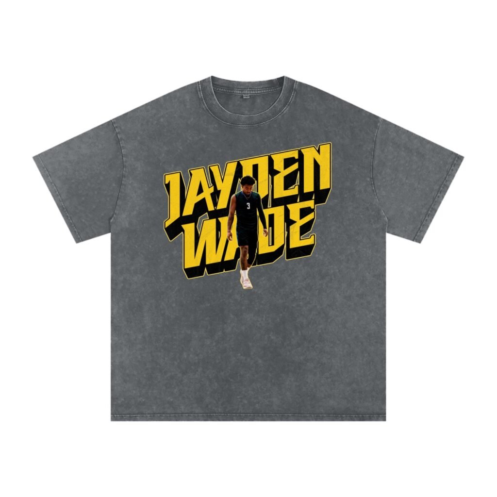 Jayden Wade Snow Washed Oversized TEE