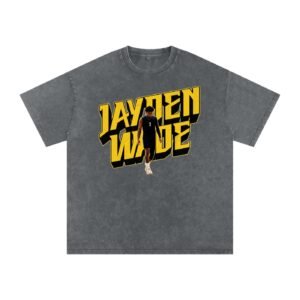 Jayden Wade Snow Washed Oversized TEE - Image 4
