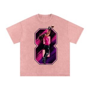 Angelicia Hampton  Snow Washed Oversized TEE - Image 5
