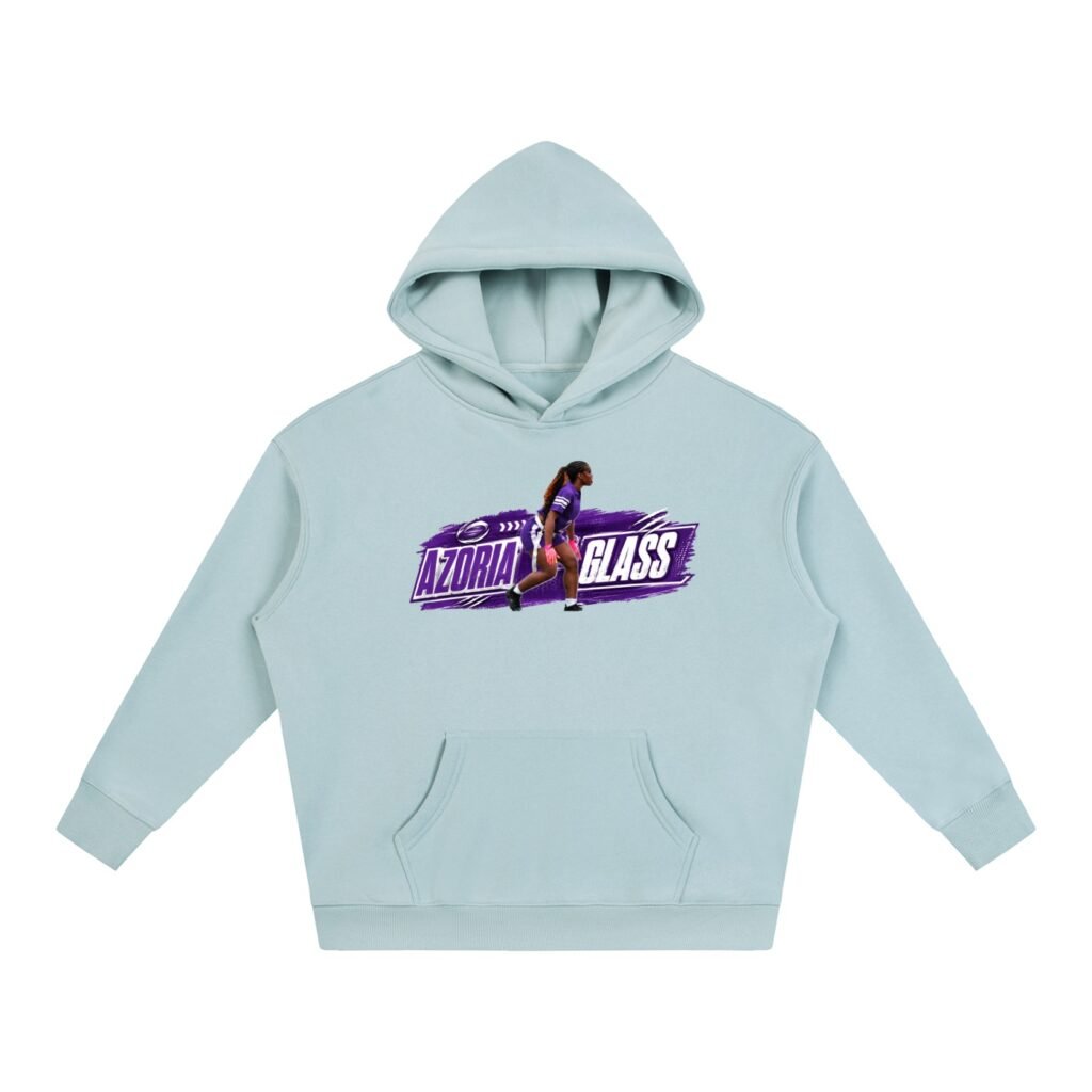 Azoria Glass Oversize Fleeced Hoodie