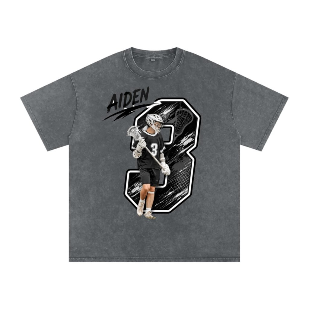 Aiden Kelley Snow Washed Oversized TEE