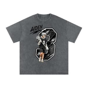 Aiden Kelley Snow Washed Oversized TEE - Image 3